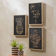 Led Wanddeko Nagelbild Stil Heimwerken Und Kunsthandwerk Nagelbilder Bastelideen