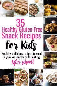 35 Gluten Free Healthy Snacks For Kids All 35 Of These Kid Friendly Gluten Free And Health Gluten Free Snacks Healthy Healthy Snacks Healthy Snacks For Kids