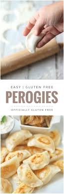 This is my favorite recipe for gluten free potato pierogi, as the dough is made with both milk and sour cream. Gluten Free Perogies Gluten Free Perogies Recipes Gluten Free Pierogi Recipe