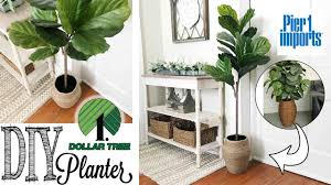 Dollar tree store at f/s cullen blvd in houston, tx. Diy Dollar Tree Planter Pier 1 Dupe Youtube