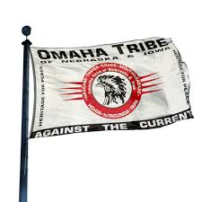 Omaha is the seat of douglas county. Omaha Of Nebraska Iowa Flag Flagandbanner Com