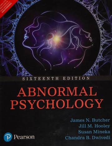 ABNORMAL PSYCHOLOGY 16TH ED