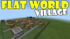 Maybe you would like to learn more about one of these? Flat World Village Minecraft Pe Pocket Edition Mcpe Youtube