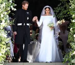 Meghanmarkle Weds Prince Harry Elegante Lange Armel Brautkleid Kleid Abendkleid Abschlussball Formellekleidung Rock Mode Sch Schone Brautkleider Klassisches Brautkleid Und Kleid Hochzeit