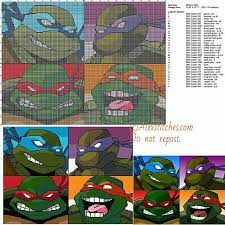 You take the role of the ninja's beautiful sister, who must avenge her fatally wounded brother. Ninja Turtles Free Cross Stitch Pattern 200x150 31 Colors Free Cross Stitch Patterns By A Cross Stitch Cross Stitch Patterns Free Cross Stitch