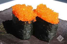 Mmm Flying Fish Roe Sushi Types Of Sushi Sushi Time