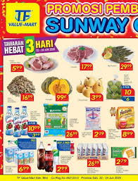 For more information and source, see on this link : 22 24 Jun 2020 Tf Value Mart Opening Promotion At Sunway City Ipoh Everydayonsales Com