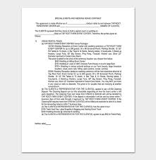 Although writing a letter of this nature may be difficult to do, you can use the same letter to send out. Event Contract Template 19 Samples Examples In Word Pdf Format
