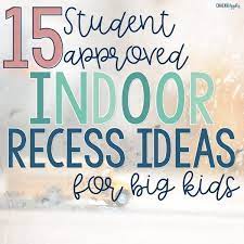 In the game, each student is a crew member on a spaceship and is given a task to keep it running. 14 Indoor Recess Activities Ideas Indoor Recess Activities Indoor Recess Recess Activities