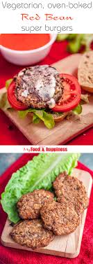 Red Kidney Bean Veggie Burgers My Food Happiness Recipe Vegetarian Vegetarian Burger Recipes With Kidney Beans