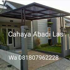 Untuk bahan bahan baja ringan biasanya lebih murah bila di bandingkan dengan besi hollow. Canopy Kanopi Besi Hollow 4x6 Minimalis Shopee Indonesia