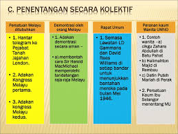 · orang melayu menunjukkan rasa tidak puas hati melalui. Bab 2 Malayan Union Persekutuan Tanah Melayu Ppt Download