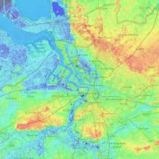 Antwerpen ist eine hafenstadt in der region flandern in belgien und die hauptstadt der provinz antwerpen. Topografische Karte Antwerpen Hohe Relief