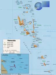 Vanuatu, officially the republic of vanuatu, is an island country located in the south pacific ocean. Map Vanuatu Port Vila Efate Capital