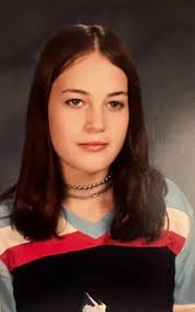 Sophomore year school pic (1997)... the year before I got my eyebrow  pierced. I likely was wearing the same jeans with the sweater.” 📸:  @the_lizdom