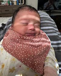 Look who's 1 month today 💗💗💗💗 She's the sweetest thing ever 🥺🥺🥺 Mimi  loves her babies. Happy 1 month Ms. Jade Noel Manley💕 *she loves her  Mimi*😭😭😭