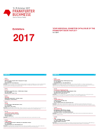 Maybe you would like to learn more about one of these? Exhibitors List Frankfurt Books