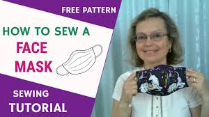 I continue to follow joanne's directions (i printed the tutorial and took it to my studio). How To Sew A Fabric Face Mask Plus A Free Face Mask Pattern