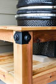 Diy Kamado Grill Table Kamado Grill Table Grill Table Diy Grill Table