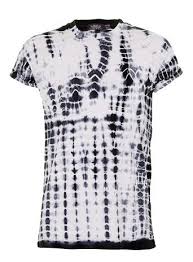 Black And White Tie Dye T Shirt White Black Tie Dye T Shirt