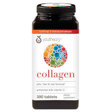 Youtheory Collagen Plus Biotin 390 Tablets Youtheory Collagen Collagen Tablet