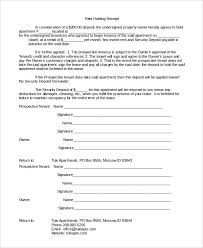 Free 16 Sample Rental Receipts In Pdf Ms Word Pages Google Docs Google Sheets Numbers Ms Excel