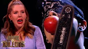 Vernon kay hosts itv's game of talents credit: Terrifying Chainsaw Daredevil Has No Fear Game Of Talents Uk Youtube