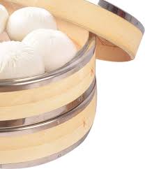 Many dim sum restaurants also offer plates of steamed green vegetables, roasted meats, congee and other soups. 10 In 2 Tier Bamboo Steamer For Steaming Dim Sum Dumplings Buns Vegetables Meat Fish Rice With 100 Steamer Paper Liners Buy On Zoodmall 10 In 2 Tier Bamboo Steamer For Steaming Dim