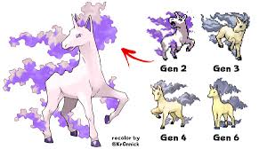 Not every pokémon in pokémon go can be shiny, and even those which can can still be pretty difficult to track down. Dr Lava S Lost Pokemon On Twitter Lost Shiny Purple Rapidash Shiny Pokemon Didn T Exist Yet In Gen 1 They Were First Introduced In Gold Silver When Shiny Rapidash Debuted In