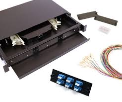 12 Fiber LC 9/125 1U Splicing Patch Panel Kit | Fibertronics, Inc.