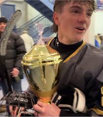 Anthony Weisse Celebrates with the Cup