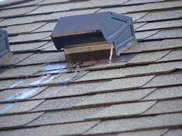 How to vent a bathroom vent through the roof. Possible Source Of Dripping From Bathroom Exhaust Fan Home Improvement Stack Exchange