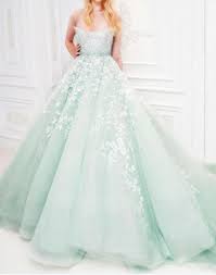 Pin By Rae Lynn Dezelia On Dresses Mint Wedding Dresses White Wedding Dresses Colored Wedding Dresses