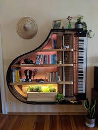 Maybe you would like to learn more about one of these? I Made A Piano Shelf Mildlyinteresting