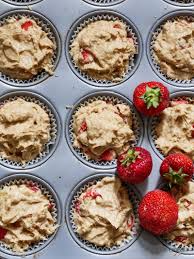 Glutenfreie Erdbeer Kokos Muffins Glutenfreie Rezeptwelt Rezept Erdbeermuffins Rezepte Kokosmuffins