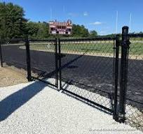 Hoover Fence Commercial Chain Link Fence Double Gates, All 1 ...