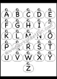 Letters Uppercase Letters Free Printable Worksheets
