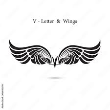 Not long after his disappearance, mario's son, bill, went on a quest to locate and pur. V Letter Sign And Angel Wings Monogram Wing Logo Mockup Classic Emblem Elegant Dynamic Alphabet Letters With Wings Creative Design Element Corporate Branding Identity Flat Web Design Wings Icon Stock Vektorgrafik Adobe Stock