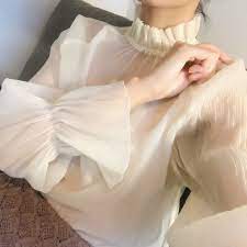 Bubble shooter tipps & hints. Usd 16 62 19 Winter Fairy Inside Lace Collar Horn Sleeve Top Bubble Sleeves Stand Up Big Yard Bottom Edilet Shirt Wholesale From China Online Shopping Buy Asian Products Online From The