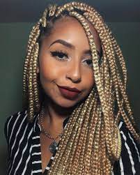 Easy Box Braids For Busy Dark Women Poetic Justice Braids Curly Craze Poetic Justice Braids Easy Box Braids Box Braids