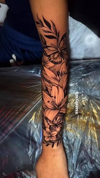 Tattoo Ideas Women Half Sleeve
