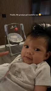 She ain’t grumpy this time 😛