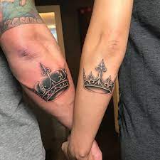 Matching tattoos for him and her | matching tattoos. 120 Cutest His And Hers Tattoo Ideas Make Your Bond Stronger
