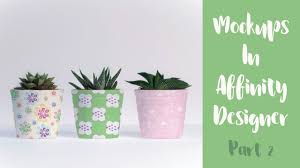 How To Make A Mockup In Affinity Designer Part 2 Mockups For Patterns Design Pattern How To Make