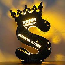 Select from premium alphabet s of the highest quality. Alphabet S Wooden Led Lighting Online Customized Shopping Site Shop Online For Occasions Home Decor And Corporate Gifts Shaivyastore Com