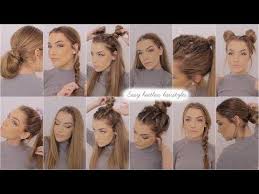 This is one of the hairstyles for long hair that includes three major. Easy Heatless Hairstyles Youtube Heatless Hairstyles Hair Styles Easy Hairstyles
