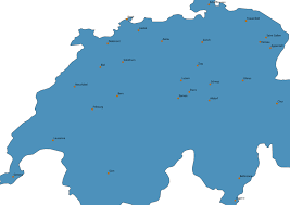 Detailed maps of switzerland in good resolution. Map Of Switzerland With Cities Switzerland Cities Map