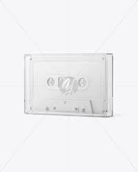 Download Compact Cassette In Case Mockup In Object Mockups On Yellow Images Object Mockups PSD Mockup Templates
