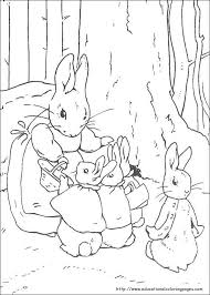 Peter Rabbit The Possiblities Are Endless Coloring Page Party Poster Embroidery Pattern Picture Et Peter Rabbit And Friends Rabbit Colors Colouring Pages