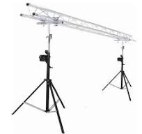 Truss stand - Heavy duty winch up lighting truss - 6m 290mm box truss